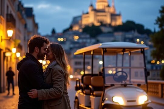 Paris by Night 2 Hour Private Golf Cart Tour