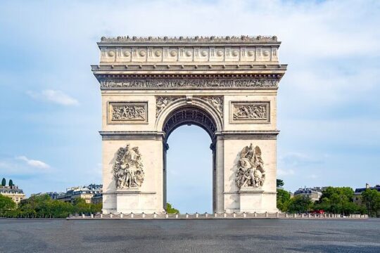Arc de Triomphe Entry Tickets with Rooftop Access