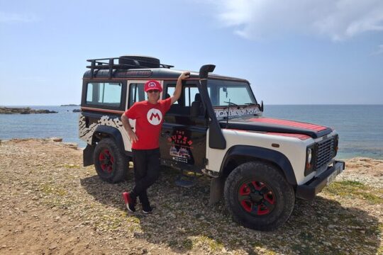 Guided Safari Tour to Akamas Nat/Park-Ap/thite Beach from Paphos