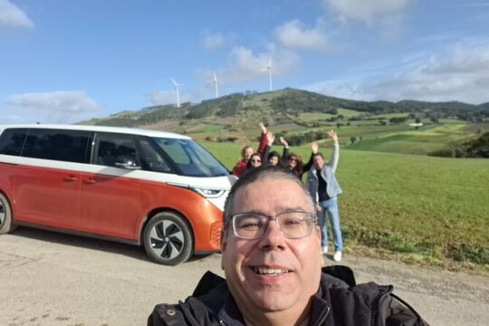 Private Tour Obidos and Nazare with Family Winery from Lisbon