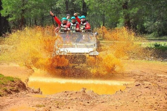 Ultimate Combo Buggy,Zipline, Jeep Safari,Rafting from Antalya