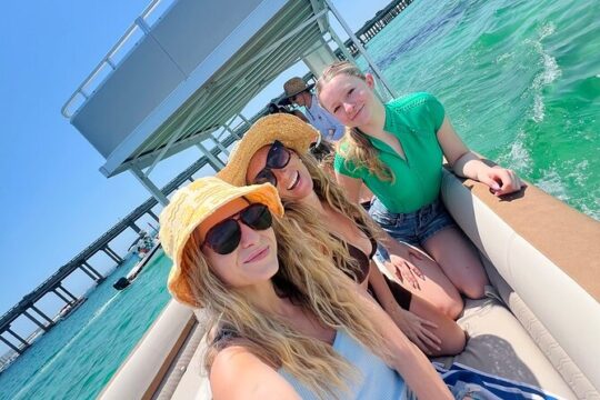 Private Crab Island Tour with Inflatables and Slide