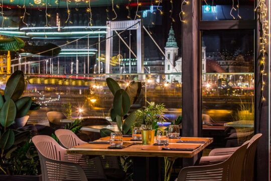 Budapest 4 Course Gourmet Wine Dinner with Danube Panorama
