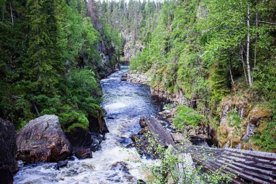 Korouoma Canyon & Auttiköngäs Waterfall Adventure