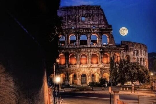 Rome by Night on a Golf Cart