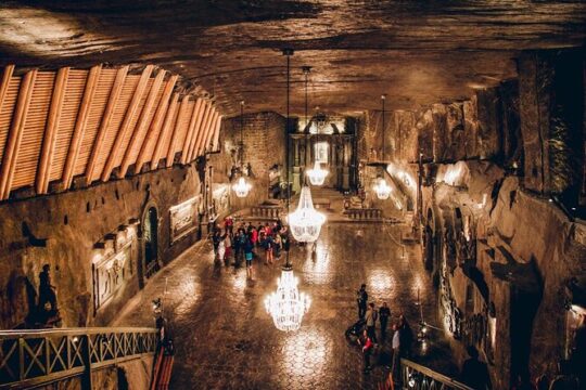 From Krakow to Salt Mine Wieliczka Tour with Guide