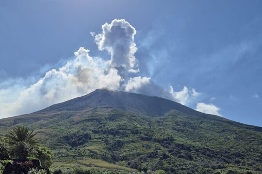 Trekking to the craters of Stromboli in the Aeolian Islands