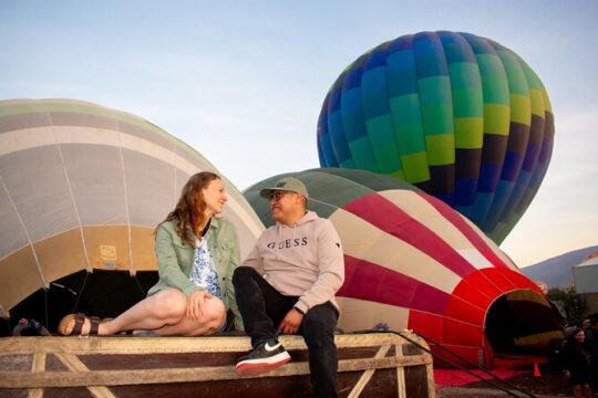 Live it Balloon over Teotihuacan and Breakfast in Cueva