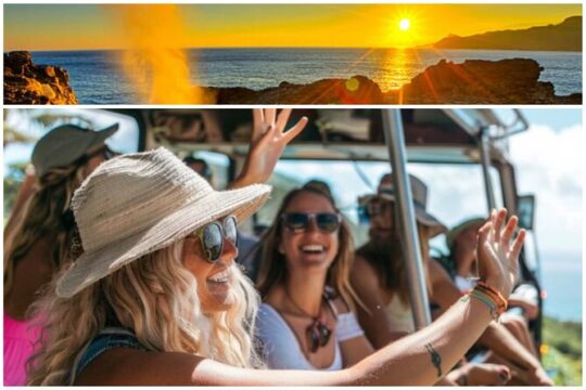 Sightseeing Maui Sunset Cruise! Open-Air for unbelievable views!