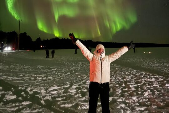 Rovaniemi Aurora Hunting Tour Photography 50 Percent Guarantee
