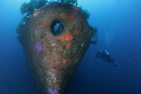 HMNZS Canterbury Wreck Dive Charter