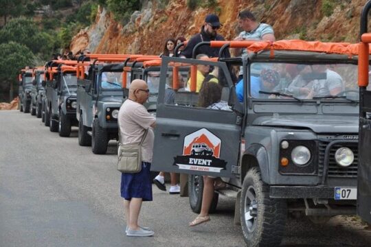 Alanya Jeep Safari Adventure with Dim River and lunch