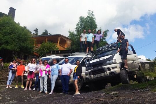 Shared Experience 3 Day Tusheti National Park Tour