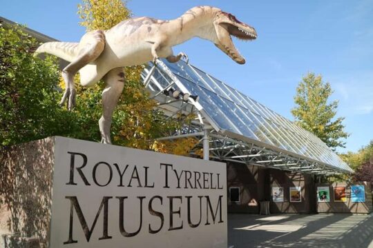 From Calgary Drumheller and Royal Tyrrell Museum