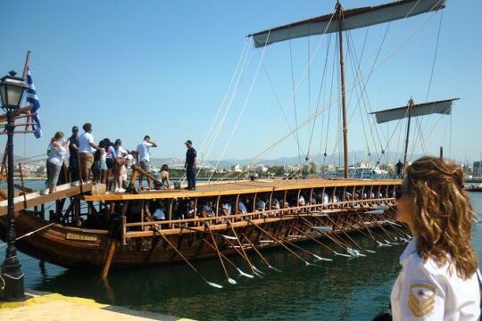 Athens: Ancient Greek Warship (trireme) seminar & rowing