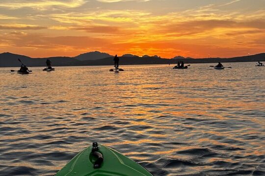 Adventure with Kayak Transport in the Beaches of Olbia and Surroundings