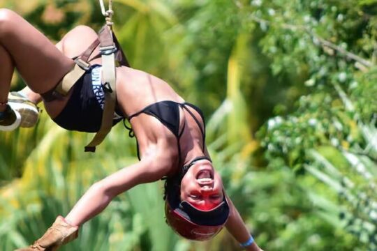 Half-Day Jungle Adventure ATVs, Ziplines and Cenote Swim