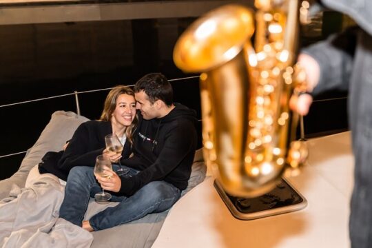 Barcelona Night Cruise with Live Music and Drinks