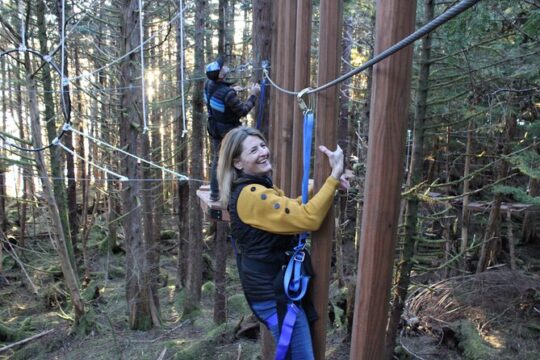 Aerial Adventure Ropes Course in Sitka