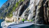 Thrilling ride on a speedboat to the Pulpit Rocks 