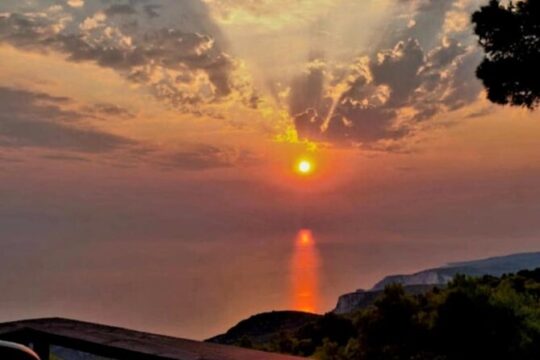 Zakynthos Sunset Keri and Damianos Cave
