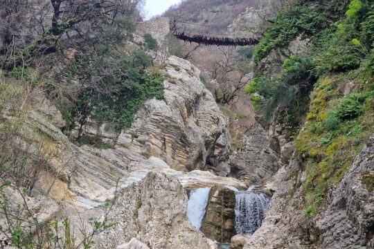 Gjirokaster Castle Views to Waterfall Swim and 1400yo Church Tour