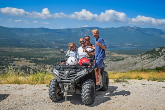ATV Cetina family tour with picnic