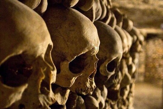 Paris Catacombs Entrance with Audio Guide