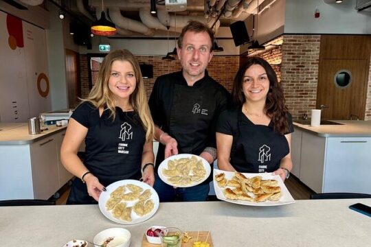 The Art of Pierogi Making - Warsaw cooking class dumplings