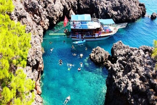Porto Genoese Boat Trip With Mud Baths From Kemer