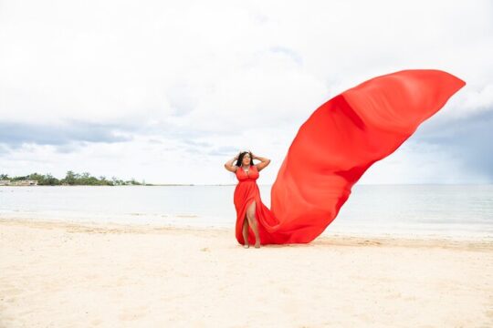 Flying Dress Single Person Shoot - Montego Bay