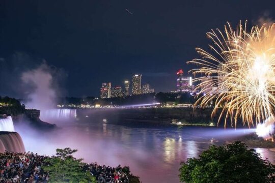 Fireworks and Falls Glow Walking Tour Canada