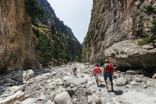 Full Day Samaria Gorge Hiking Adventure from Heraklion Areas
