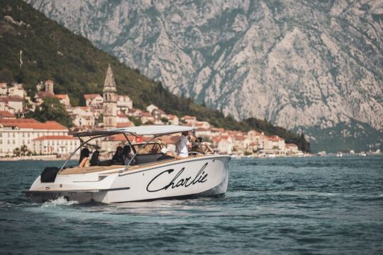 Kotor Bay and Blue Cave Swimming Shared Boat Tour Experience