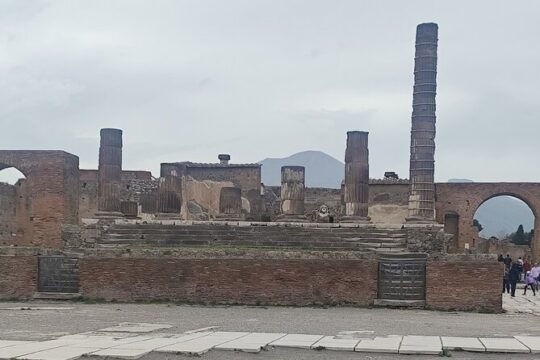 Pompeii and Sorrento and Positano Shared Guided Tour