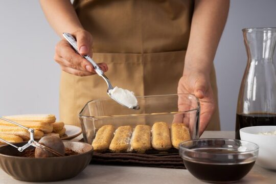 Private Italian Dessert Class in Rome (Includes 4-Course Meal)