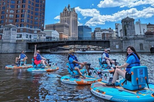 Adult Party Boat Rentals on the Milwaukee River