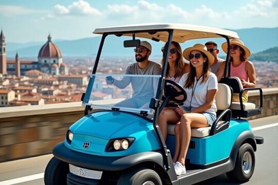 Florence Tour - 60 Minutes by Golf Cart with Multilingual Guide