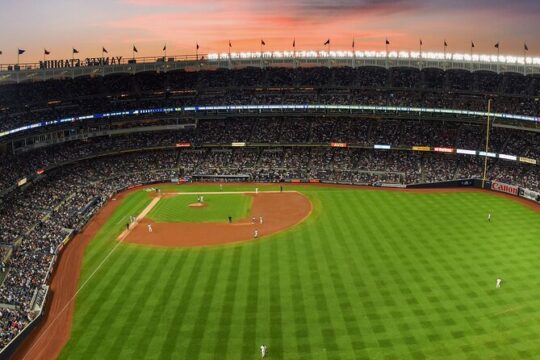New York Yankees Baseball Game Ticket at Yankee Stadium