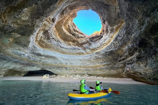 Kayaking in Benagil