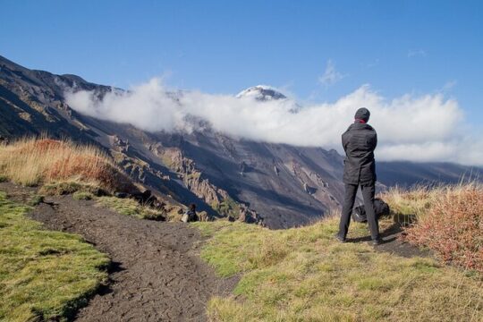 Etna Excursion Path Back of the Donkey