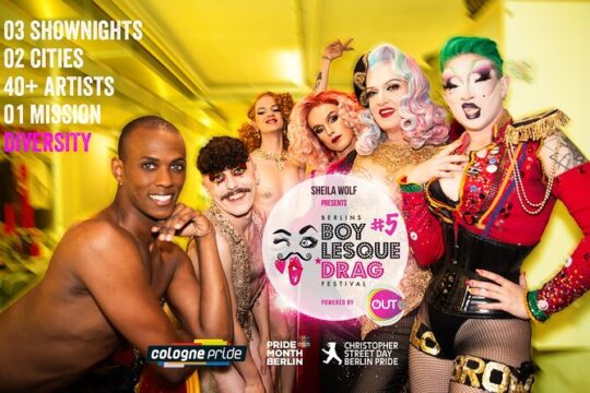 Berlin Wintergarten Varieté - Boylesque Drag Festival