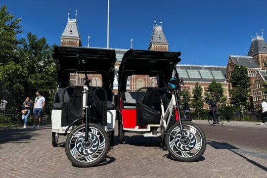 Amsterdam Rikshaw Private Tour with Guide