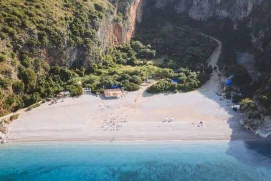 Tour in Vlora & Speed boat in Gjipe from Tirana, Durres & Golem