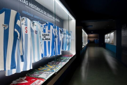 Museum and Tour of La Rosaleda, Malaga CF Stadium