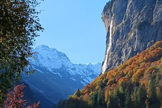 2 Waterfall in Lauterbrunnen from Interlaken Early Express Tour