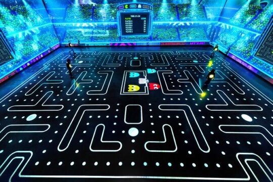 Experience to Play PAC MAN in Real Life