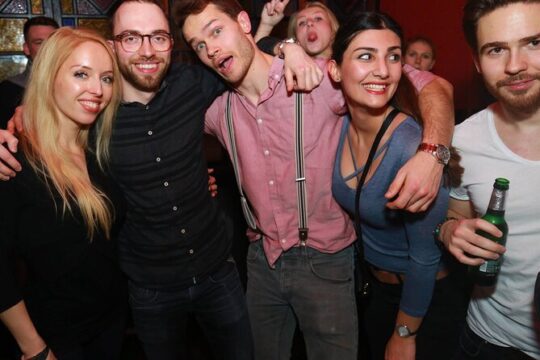 Hamburg Pub Crawl with Free Welcome Drinks and Club Entry
