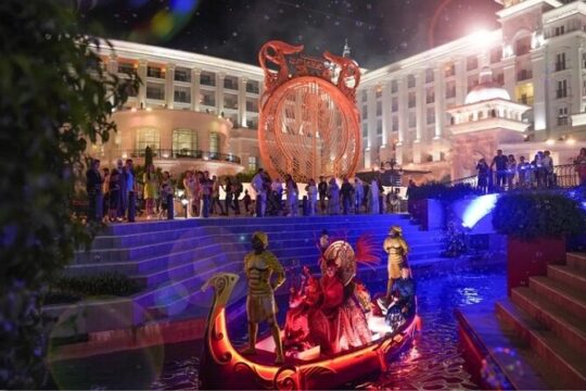 Antalya Land of Legends Night Show with Boat Parade