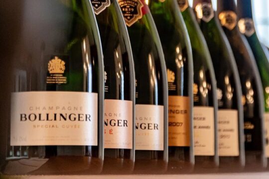 Champagne Bollinger and Pressoria Museum Private Trip from Paris